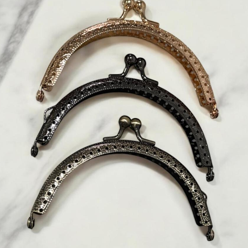 Fecho Porta Moedas Moedeiro Fecho da Vovó 10 Cm - Und