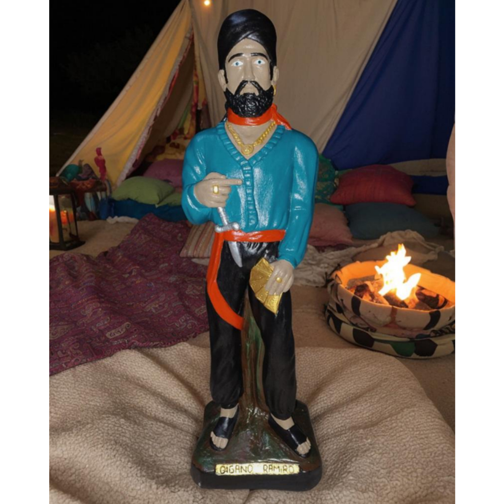 Imagem de Cigano Ramiro 44cm em gesso