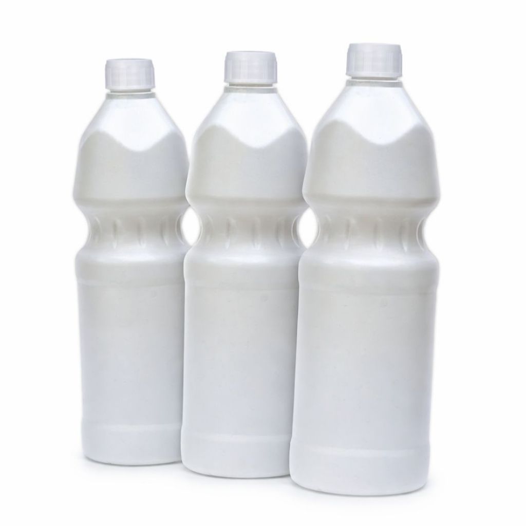 27 Garrafas Plastico 1L PEAD Resistente c/ Tampa –Frasco 1 litro Produto Limpeza, Químicos –Atacado