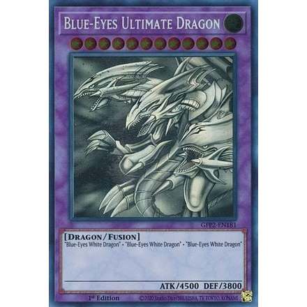Dragão Definitivo de Olhos Azuis  - Ghost Rare. (PT/BR)