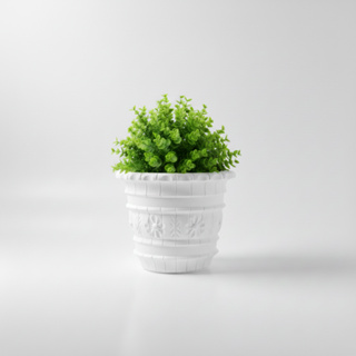 Vaso Para Plantas Flor Jardim Casa Decorativo Polipropileno 4 Litros Textura Moderno em Oferta na Shopee