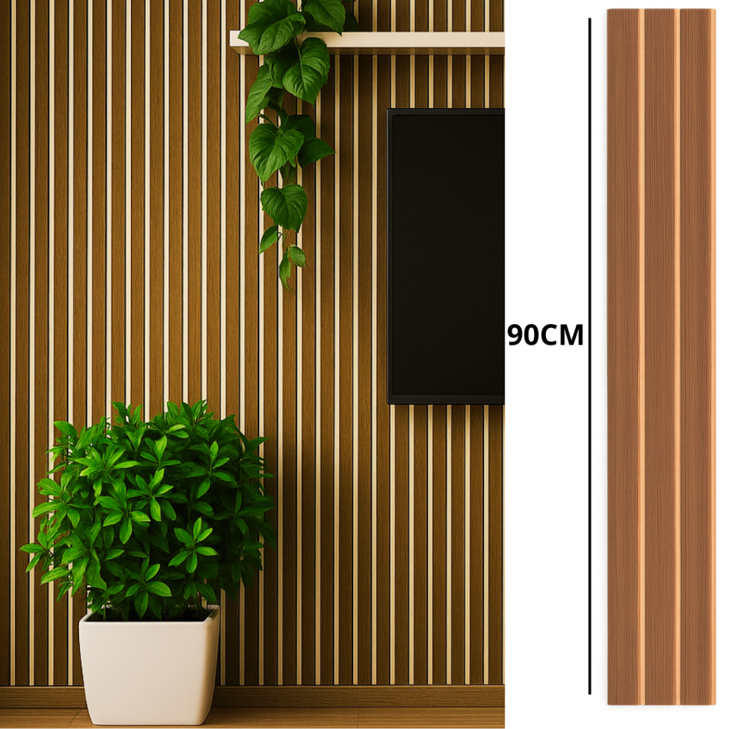Ripas Grandes Revestimento Ripado 90x11 Placas Grandes Decorativas Para Parede Ripadas em Oferta na Shopee