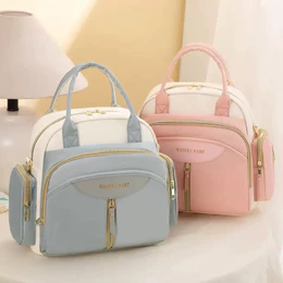 Bolsa Mochila Maternidade Bolsa Mamãe Bebê Multifunção