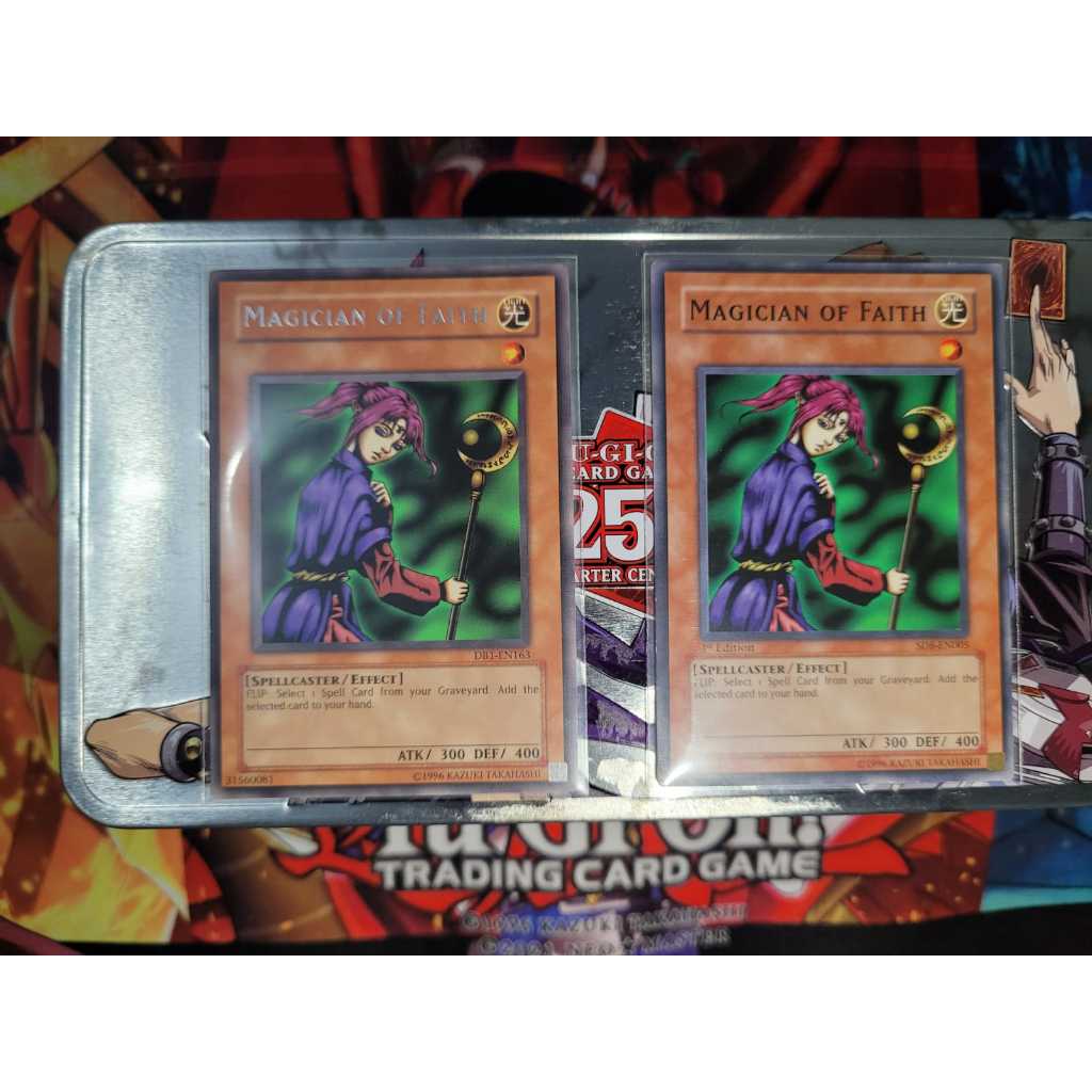 Escolha a Raridade - Magician of Faith COMUM INGLÊS OU RARO INGLÊS - Yugioh! Original Konami.