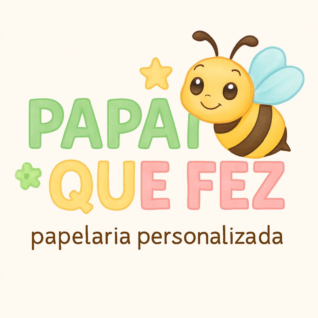 Kit Papelaria Personalizada 3 PALAVRINHAS MENINA Lembrancinhas Caixinhas para festa - DESMOTADO