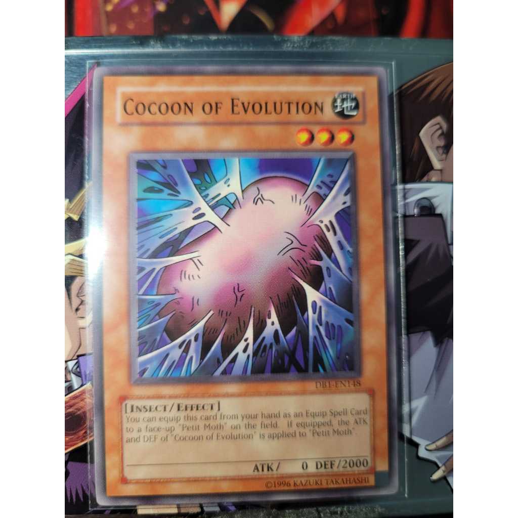 Cocoon of Evolution - Casulo de Evolução - Raridade COMUM - Yugioh! Original Konami.