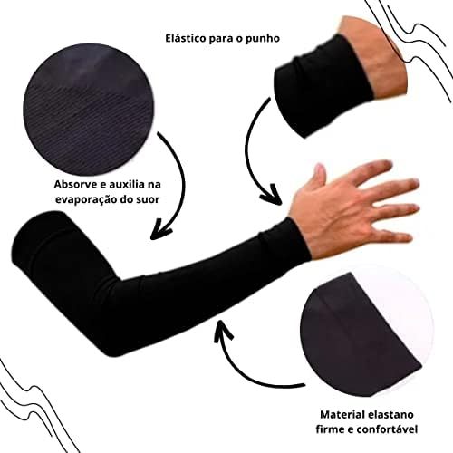 Mangote de proteção solar trabalho segunda pele em Oferta na Shopee