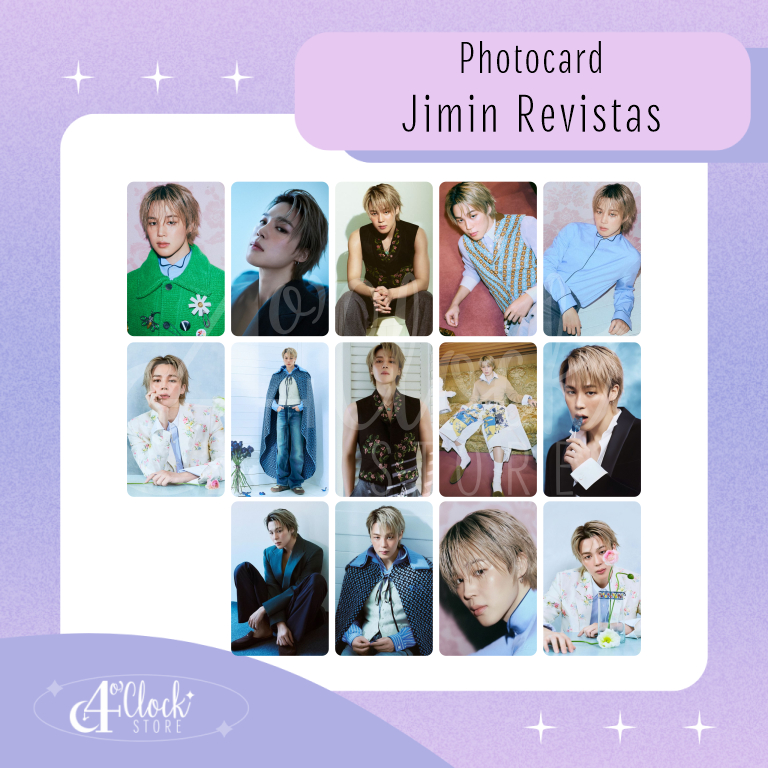 Photocard Fanmade Jimin Revista Vogue
