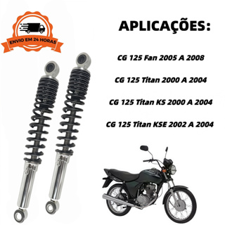 Par Amortecedor Traseiro Titan Fan 125 2000 2001 2002 2003 2004 2005 2006 2007 2008 Original Mod em Oferta na Shopee