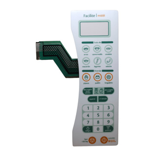 Membrana Teclado Microondas Consul Facilite Middi CMS30 em Oferta na Shopee