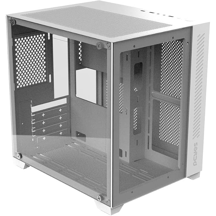 Gabinete Gamer Forcefield White Ghost Frontal e Lateral em Vidro Pcyes Gffwgp Pcyes — R$ 350,00 em Shopee
