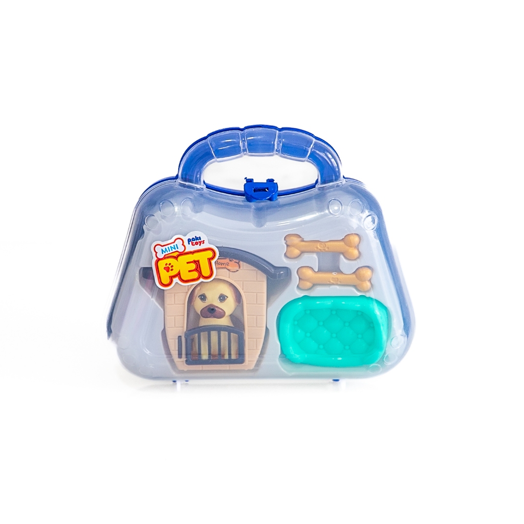 Mini Pet Shop de Brinquedo Infantil com Acessórios Coloridos para Cuidar dos Animais e Estimular o Faz de Conta