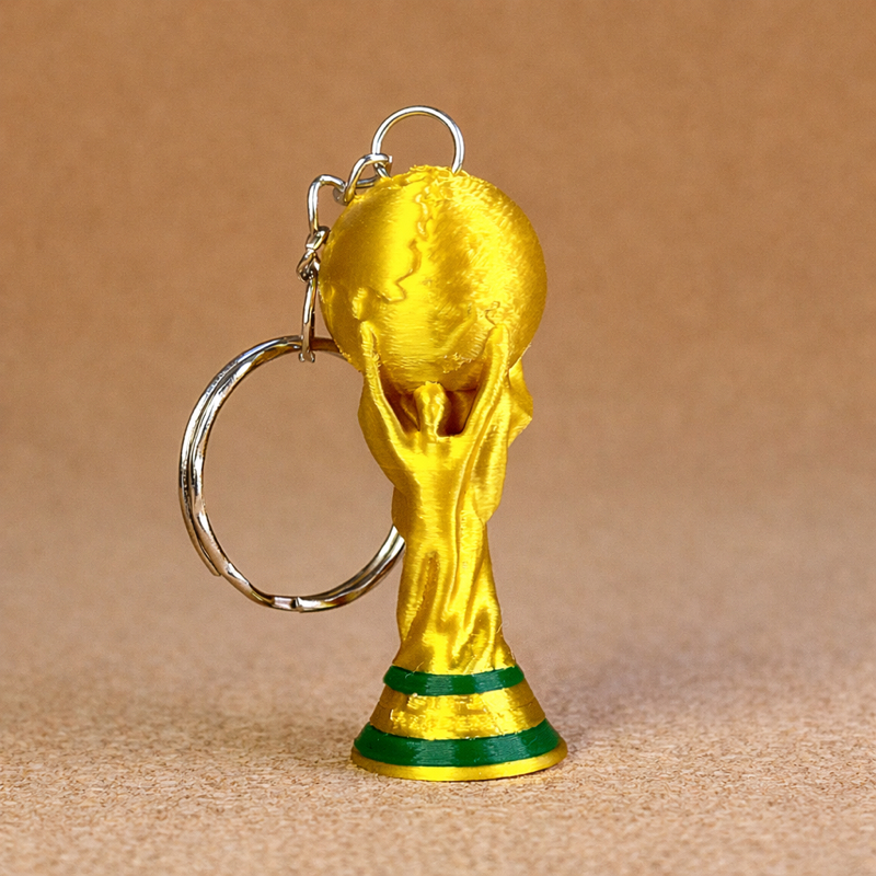 Chaveiro Troféu da Copa do Mundo – Seleção Brasileira – Miniatura Colecionável