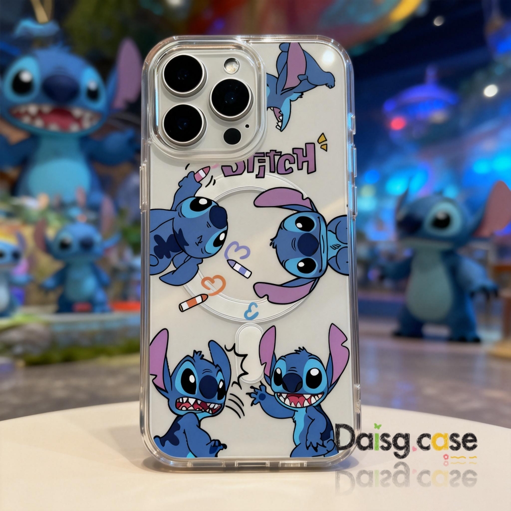 Estilo animado e fofo Capinha Capa de Transparente Para iPhone 11 14 15 16 12 17 13 pro max 7/8 plus produto em alta em Oferta na Shopee