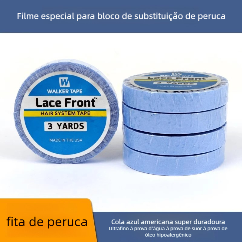 Fita Adesiva Walker Tape Prótese Mega Hair 3 Metros X 1.27cm