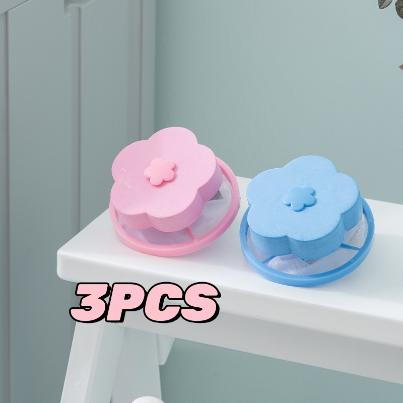 Kit C/3 Coletor Tira Pelos E Fiapos Flutuante Para Máquinas De Lavar Lavadoura Coletor De Pelos Filtro