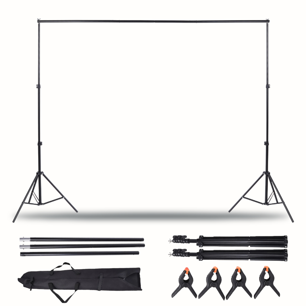 Suporte Fundo Infinito+ Bolsa+ 4 Presilhas Fotográfica 2x2 em Oferta na Shopee