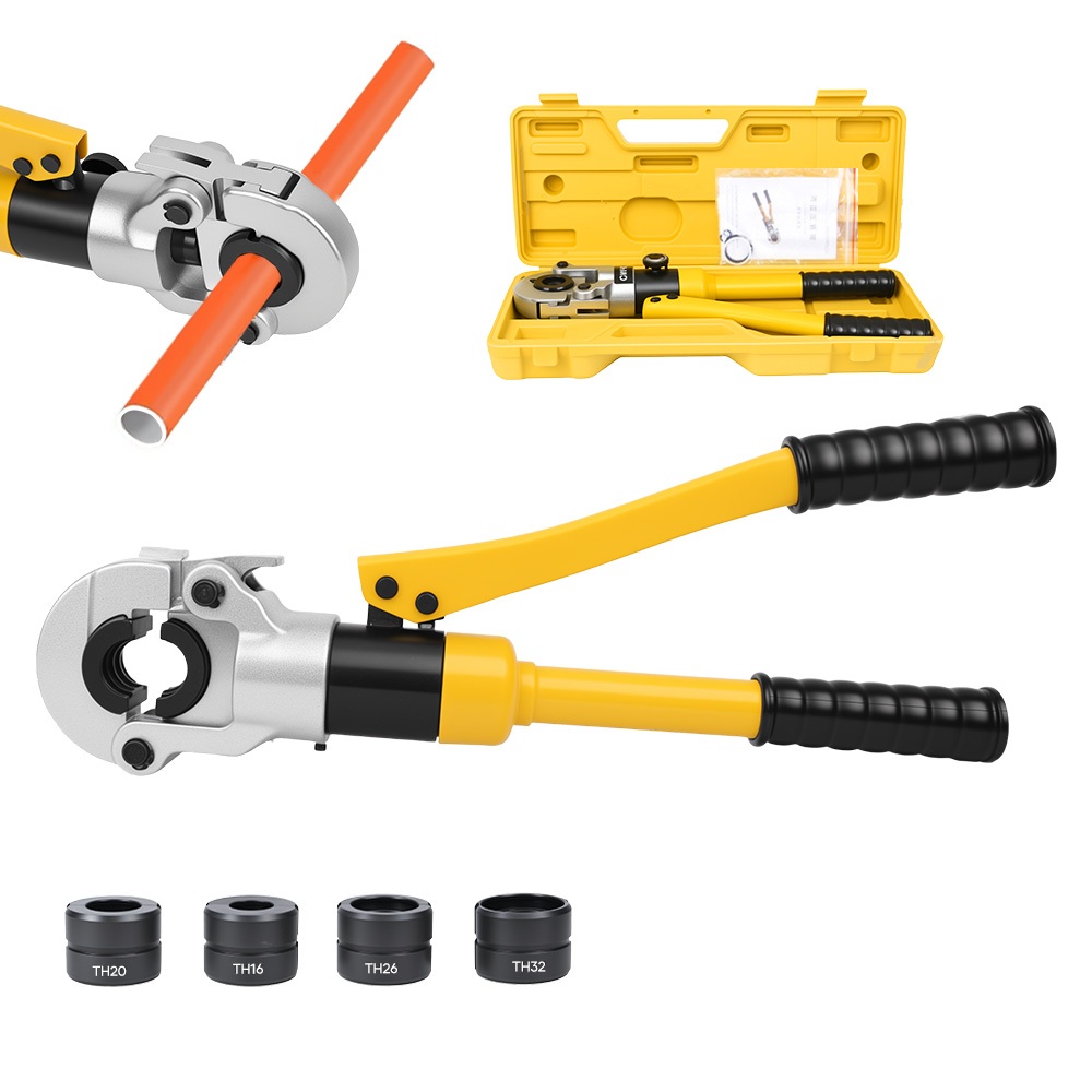 Alicate Crimpador Hidráulico Profissional Alicate Prensa Tubos Multicamadas  16/20/26/32mm em Oferta na Shopee