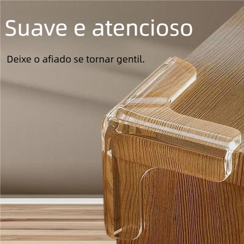 Protetor Anti-colisão Quina Silicone – 8 Unidades para Mesa Bebê & Crianças em Oferta na Shopee