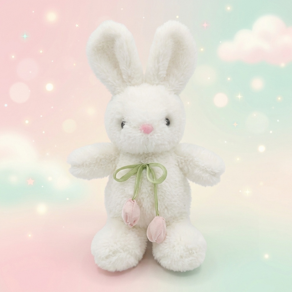 Coelho De Pelúcia Fofinho Tulipa 32cm Boneco Macio Decoração Para Quarto Infantil Presente Menina em Oferta na Shopee