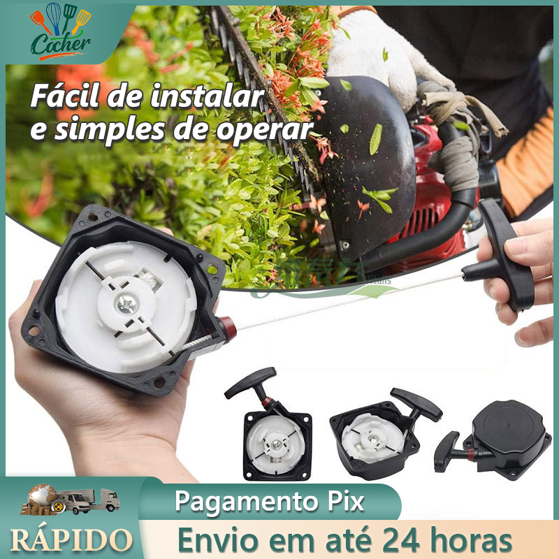 Puxador Corda Tampa Partida Roçadeiras Universal