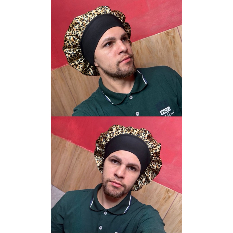 Kit 3 Toucas de Cetim com Faixa Toca de Cetim Toca de Seda atacado de toucas de cetim atacado
