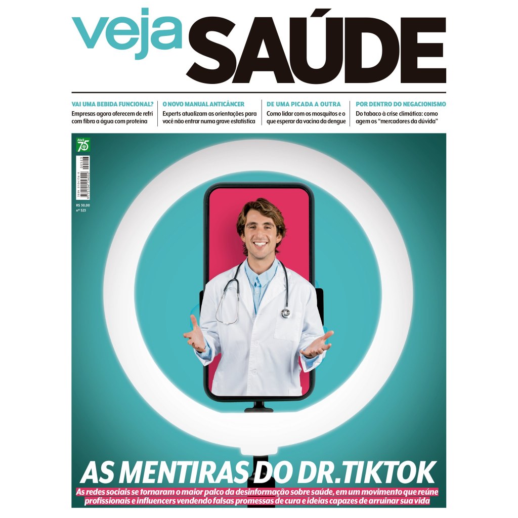 Revista Veja Saúde 523 Janeiro 2026 Mentiras do Tik To K