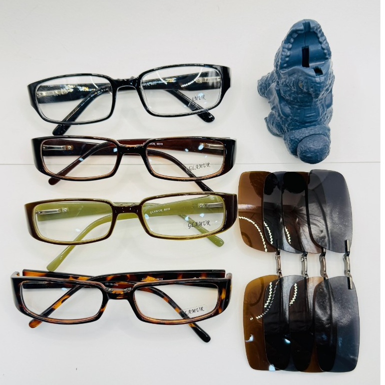 PROMOÇÃO Armacao para oculos Acetato Clip-On,2em 2