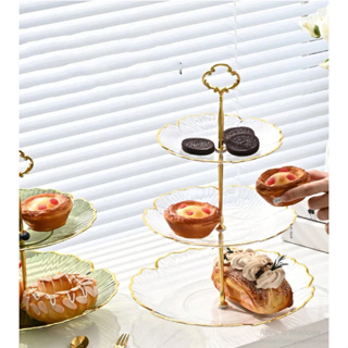 Suporte de Doces e Petiscos de 2 e 3 Andares  Decorativa para Mesa Posta, Festas, cha da tarde e eventos em Oferta na Shopee