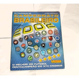Álbum Campeonato Brasileiro 2002 - Incompleto