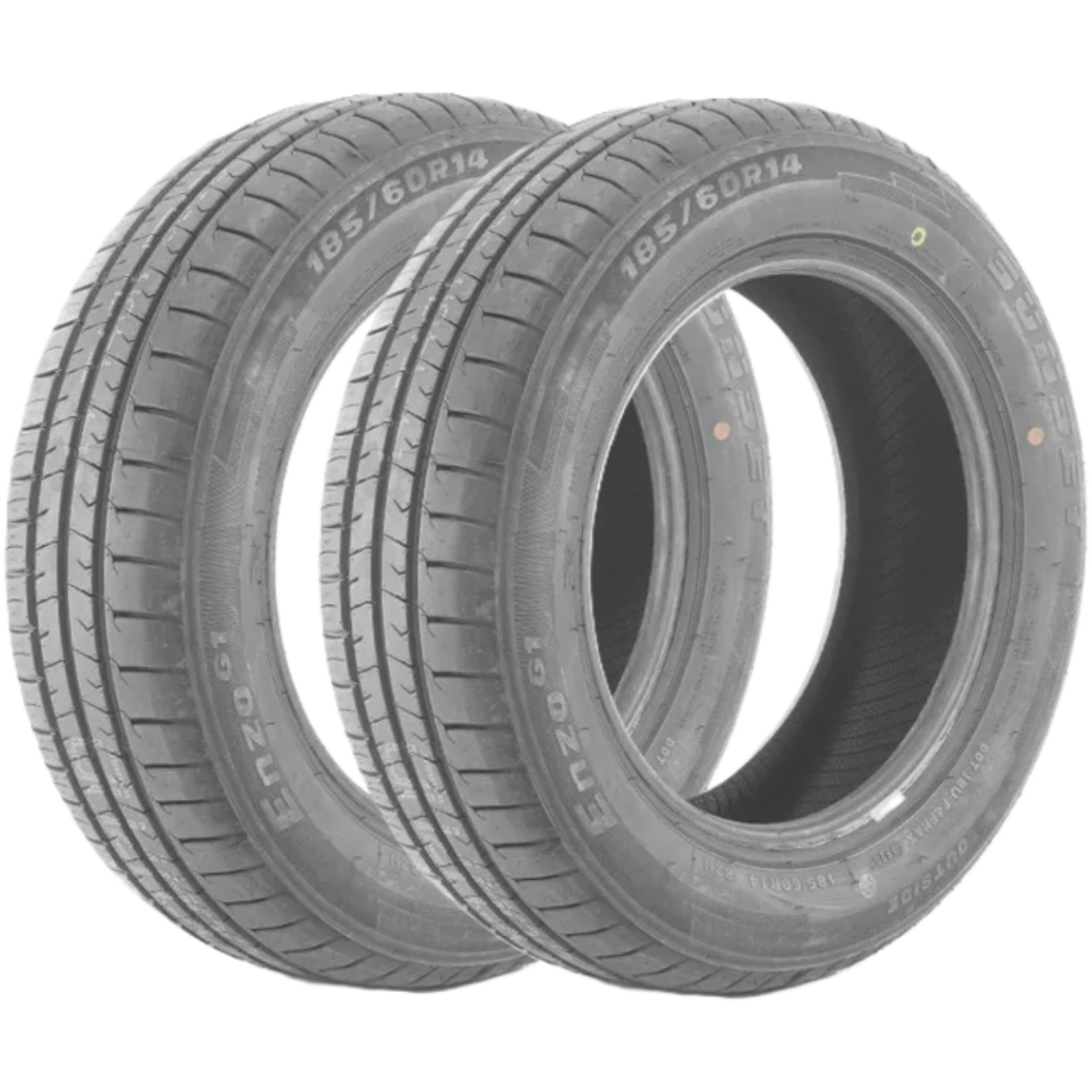 Kit 2 Pneus 185/60 R14 Sunset Enzo G1 82H Novos Aro 14 em Oferta na Shopee