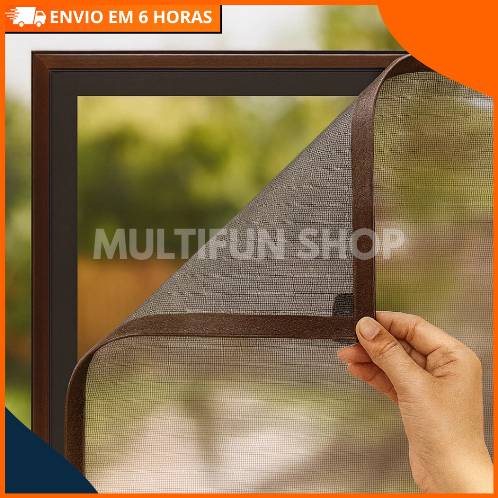 Tela Mosquiteira Magnetica Para Janela c/Imã Anti Mosquitos Anti-insetos 180x150 Cor Branca Ajustável em Oferta na Shopee