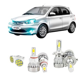 Kit Lampadas Led Toyota Etios Todos Os Anos H4 H16 20000lm em Oferta na Shopee