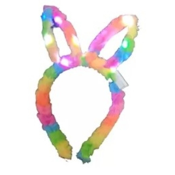 Tiara De Coelho Arco Iris Com Led