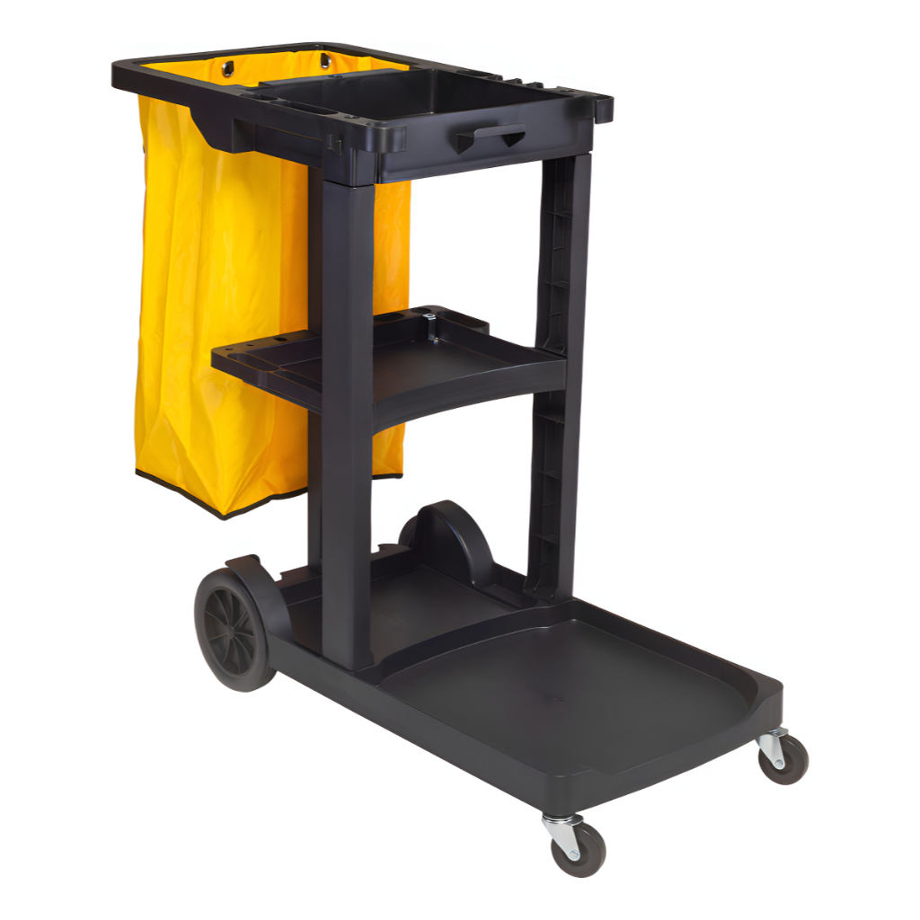 Carro De Limpeza Profissional Hospitalar Multifuncional Perfect Pro C/ Saco Coletor