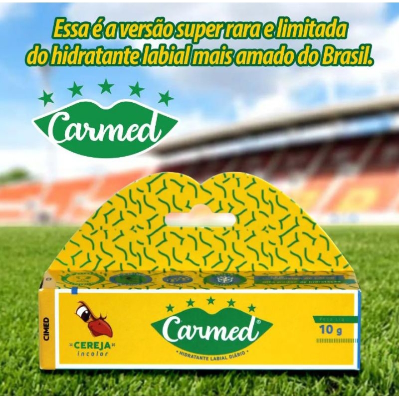 carmed canarinho edição ilimitada da seleção brasileira