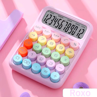 Calculadora Colorida Morandi De 12 Dígitos Teclado De Ponto Grande Escola & Papelaria De Escritório em Oferta na Shopee