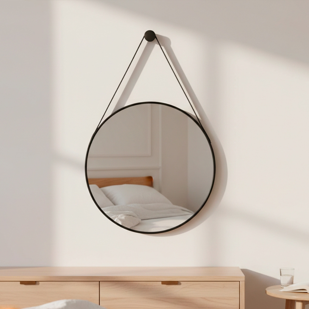 Espelho Decorativo Adnet 60CM + Suporte Completo - Casa Domo em Oferta na Shopee