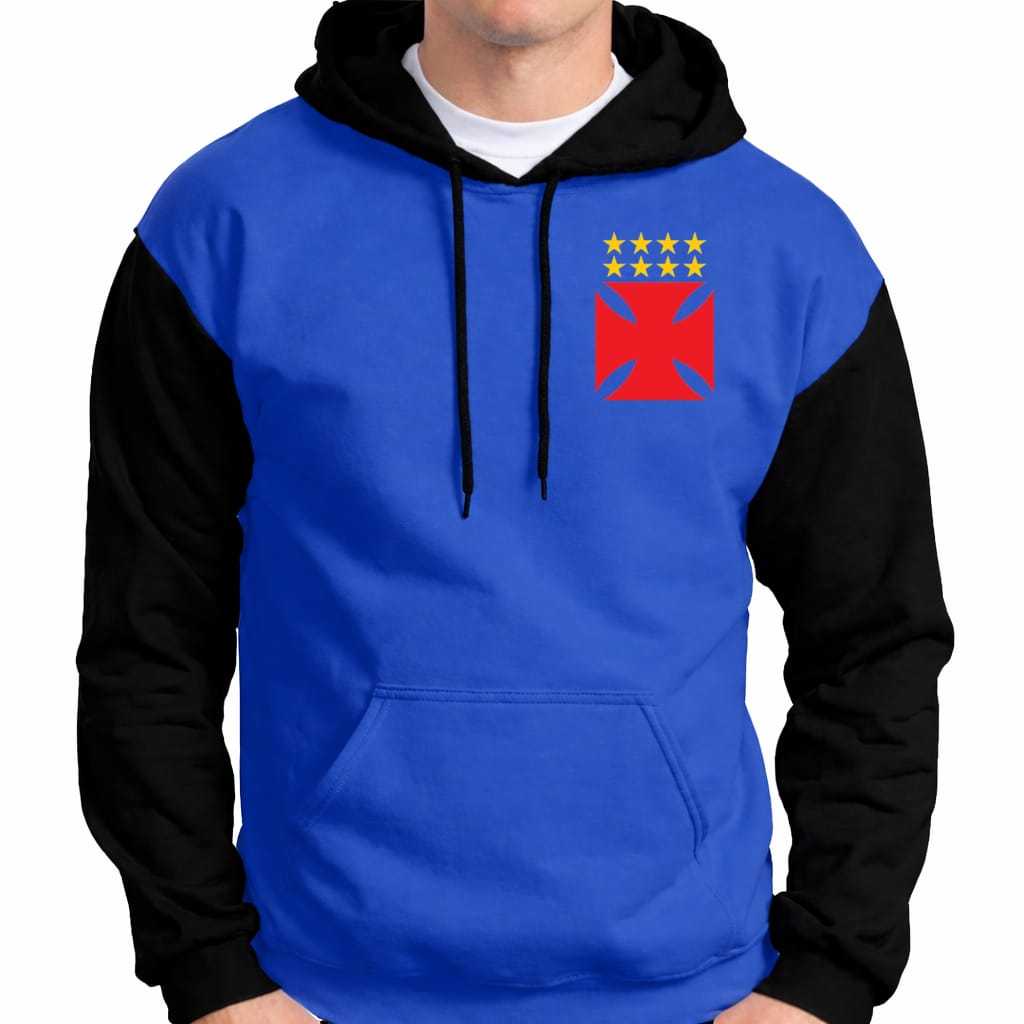 BLusa De Moletom Vasco Estrela Casaco Canguru Masculino Feminino Unissex Adulto Infantil