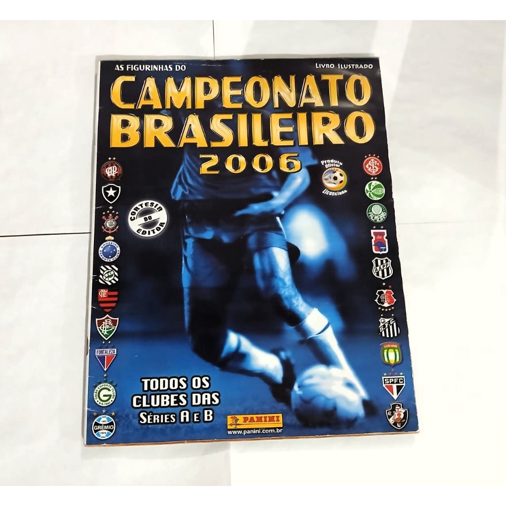 Álbum Campeonato Brasileiro 2006 - Completo