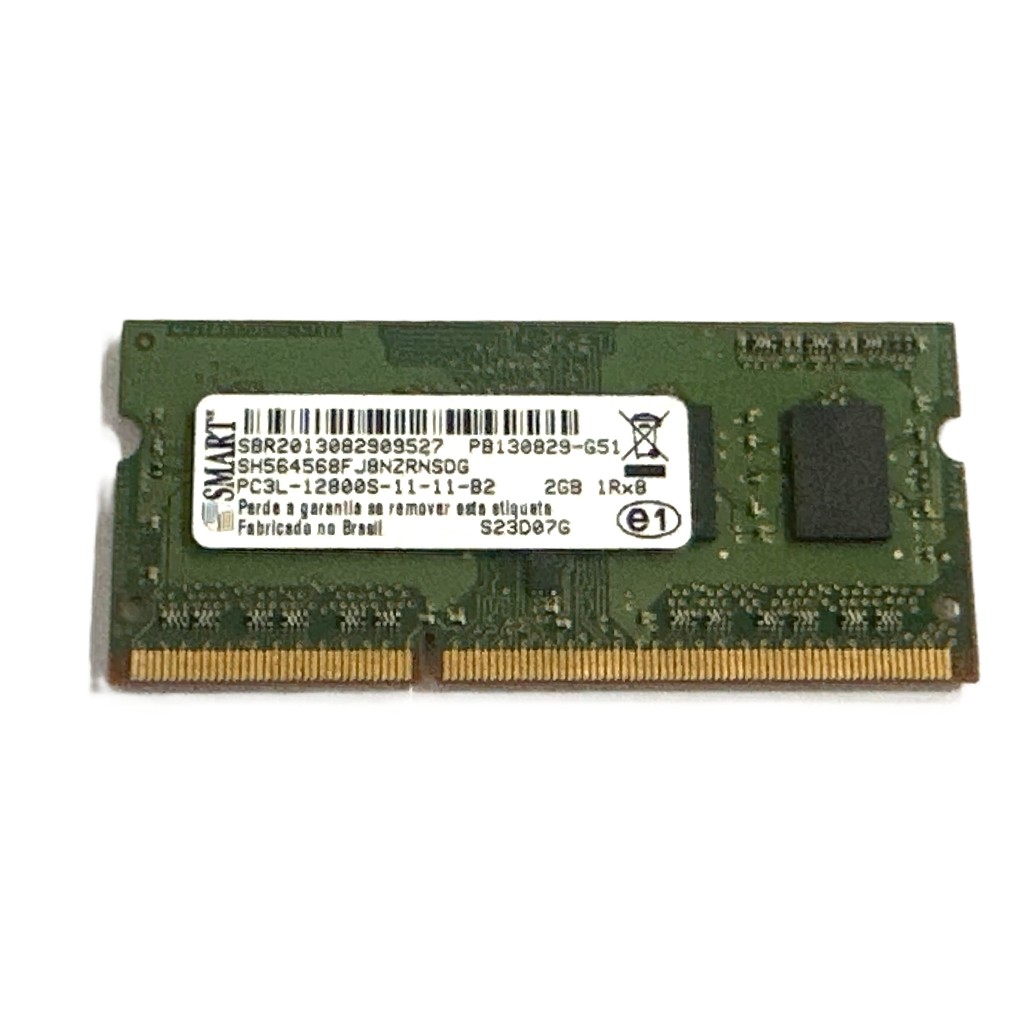 Memória RAM Notebook 2GB DDR3L PC3L 12800S