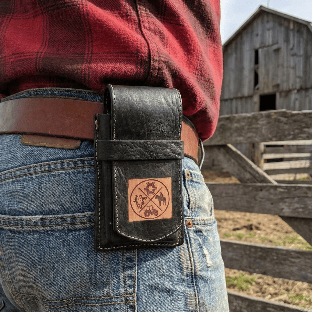 Capa Para Celular Country De Cinto Capinha Artesanal Agropecuária