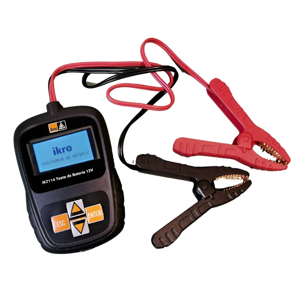 Teste Analisador Baterias 6v-12v 100-1100cca Ikro o Melhor 6-12v — R$ 299,99 em Shopee