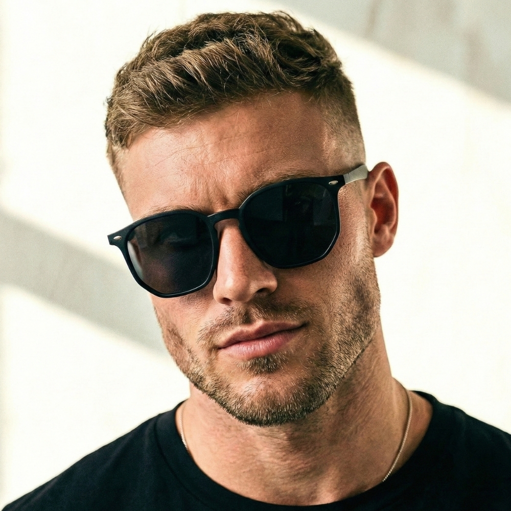 Oculos de Sol Tulum Original Preto Fosco Premium Mais Vendido Classico uv400 Masculino Feminino