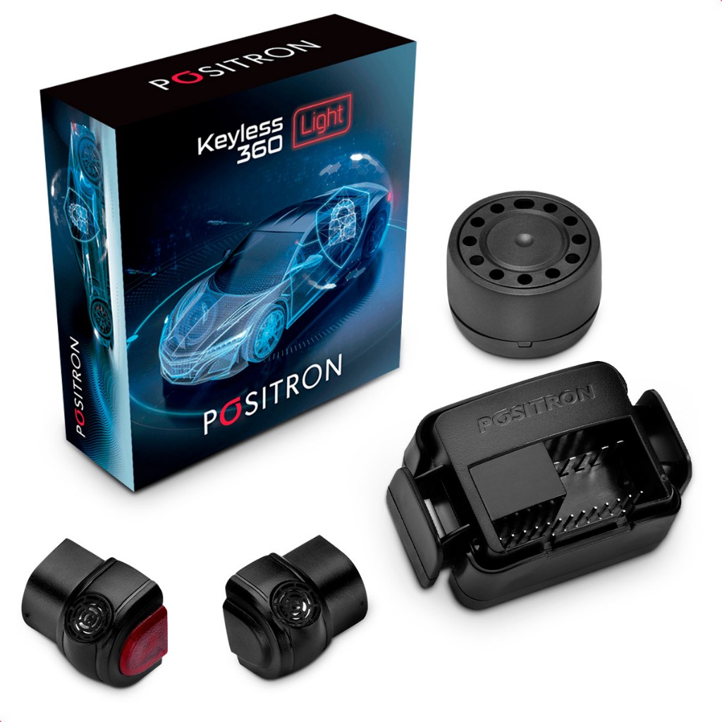 Alarme Automotivo Pósitron Keyless 360 Light Universal Carro