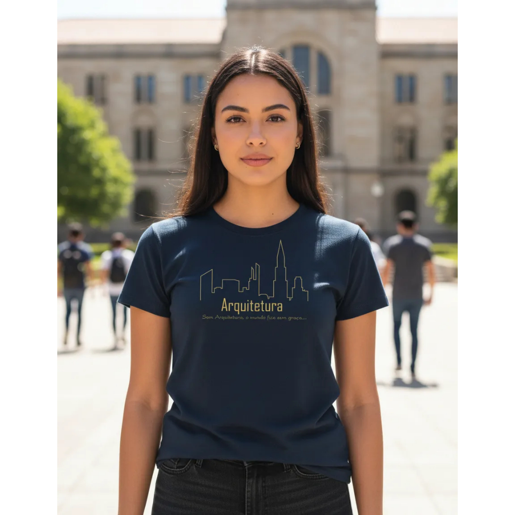 Blusa,camiseta Arquitetura,feminina,estudante,100% algodão,cursos,promoção
