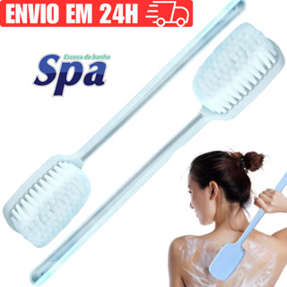 Escova de Banho Costas Grande Massageadora Corporal Cabo Longo Lavar Pneu Carro Roda Condor em Oferta na Shopee