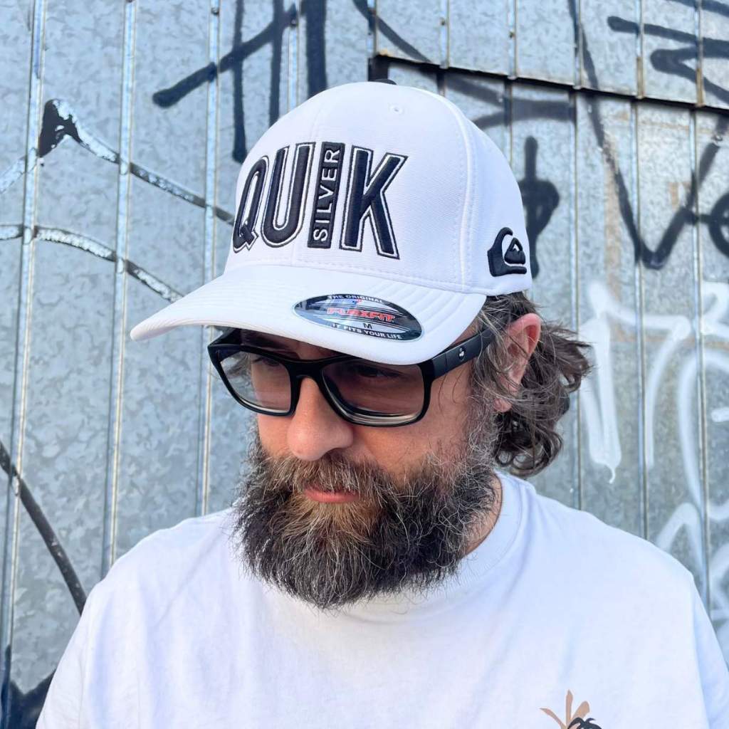 Boné Quiksilver Flexfit Emb Outdoor White M