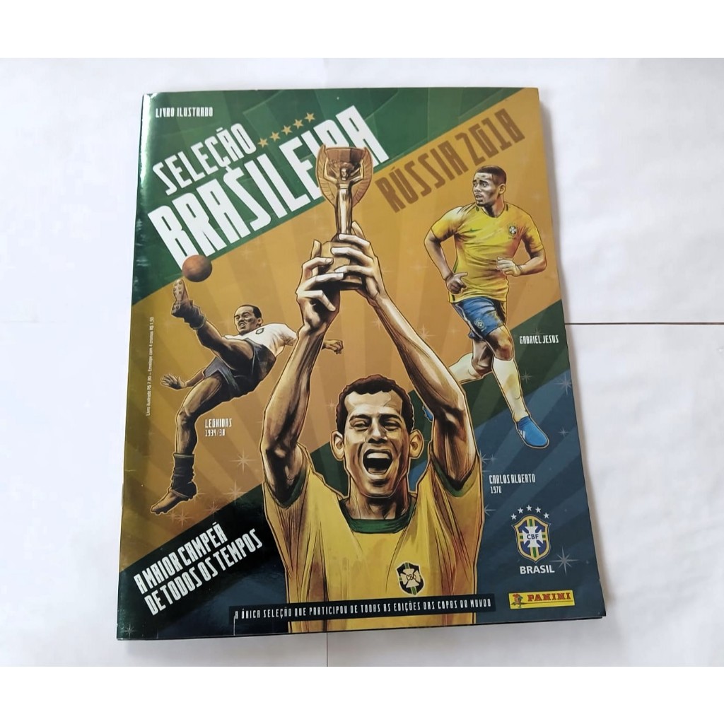 Álbum Seleção Brasileira Rússia 2018 - Completo