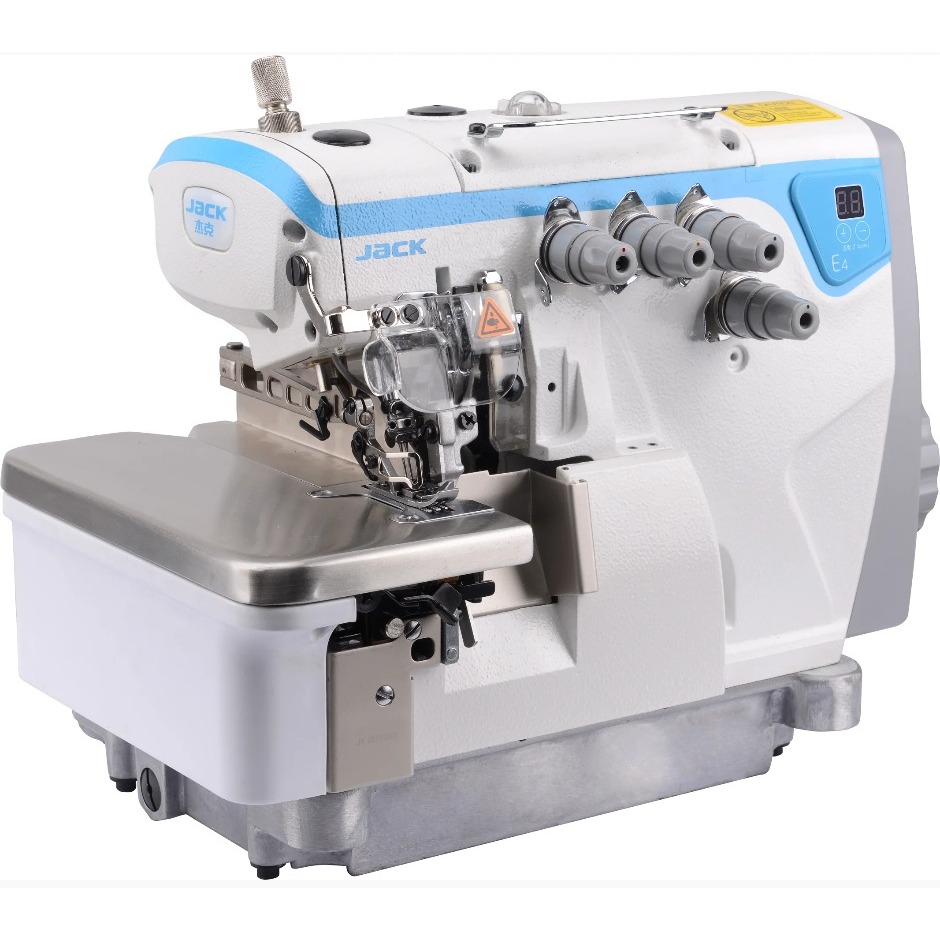 Máquina de Costura Overlock Ponto Cadeia Direct-Drive Industrial Jack - E4S-4 em Oferta na Shopee